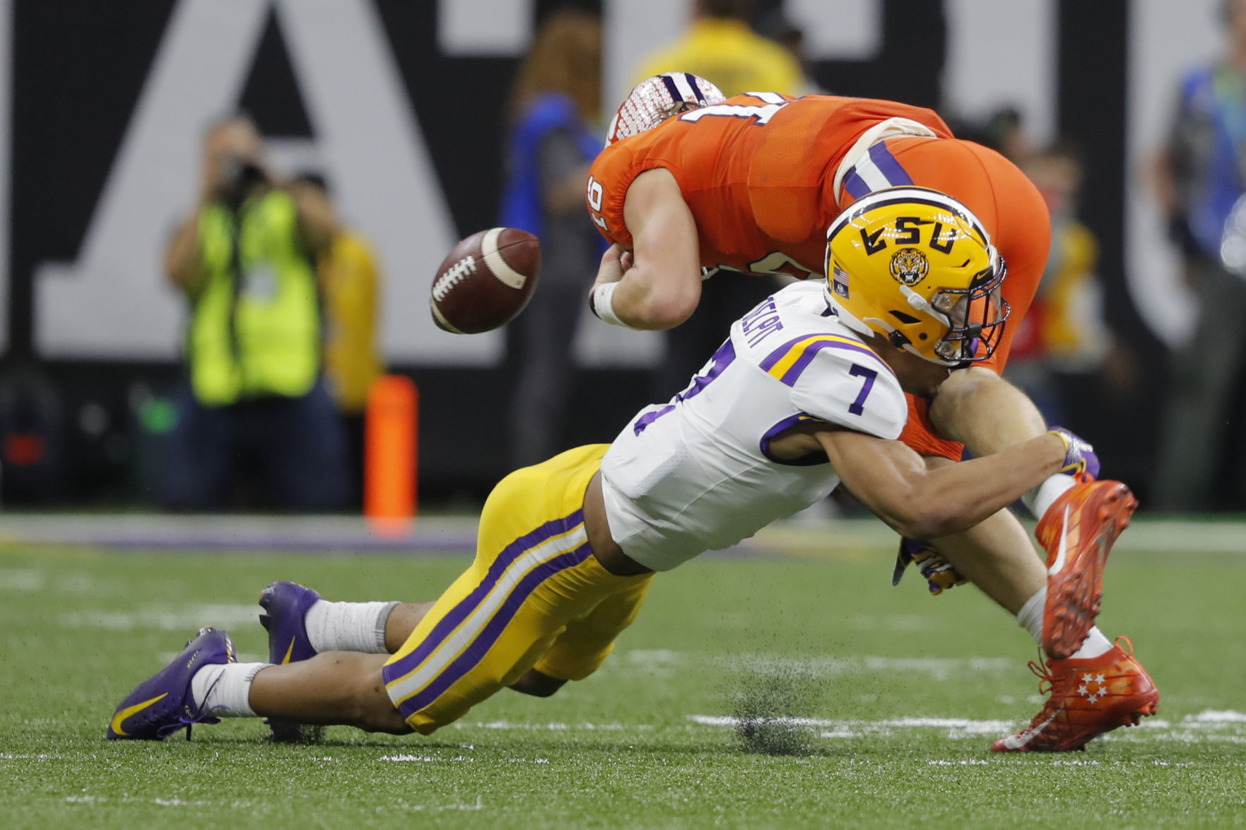 CFP Championship Clemson LSU Football